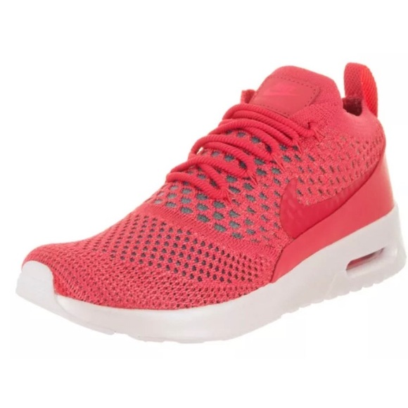 🆕 NIKE AIR MAX THEA ULTRA FLYKNIT SNEAKERS Size 7.5 Pink - Picture 2 of 8